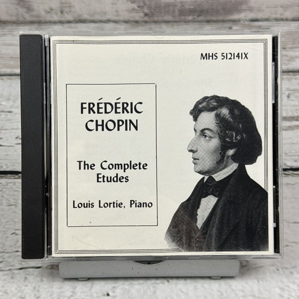 Frédéric Chopin, Louis‎ Lortie – The Complete Etudes [CD 1988] Classical Music